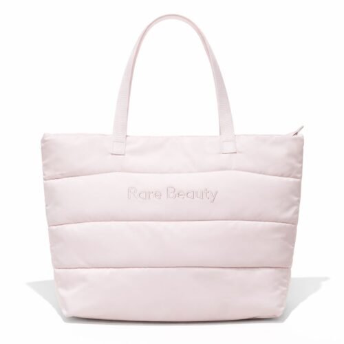 Rare Beauty Puffy travel tote